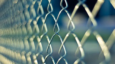 Waukesha County Jail Represented by Chain Link Fence